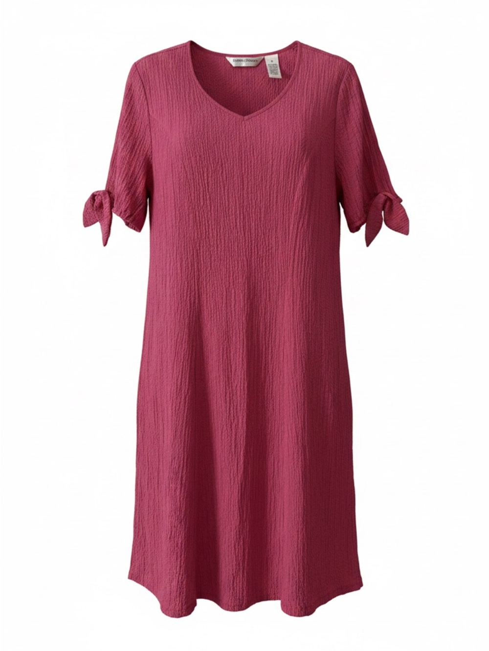 Drapers & Damons Petites Textured Pink Top